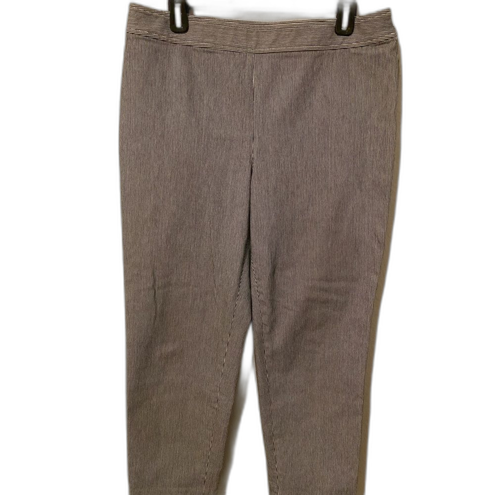 ST JOHN 12 Designer Women's Crop Pants Minimalist Preppy Luxury Classic Elegant - Picture 2 of 8